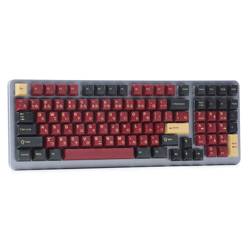 DROP + Redsuns GMK Red Samurai Keycap Set for Full-Size