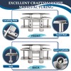 SHENGHUISS Boat Pull Up Deck Cleat 316 Stainless Steel Retractable