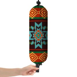 Cute Plastic Bag Holder,Abstract Ethnic Pattern,Grocery Bags Dispenser,Shopping Bag Organizer,Gifts for Kitchen Decor