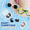 Swimming Ear Plugs, 2 Pairs of Waterproof, Reusable Swimming Plugs