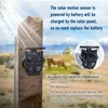 1/2 Mile Long Range Solar Wireless Driveway Alarm System IP65
