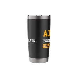 Artificial Intelligence Funny AI Took My Brain Cells Stainless Steel Insulated Tumbler