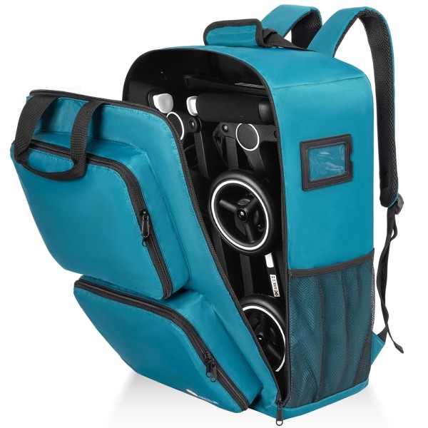 AKOZLIN Foldable Stroller Travel Bag Backpack 14.2"x8.7"x20.