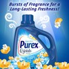 Purex HE Liquid Laundry Detergent, Fresh Spring Waters, 50 Ounce