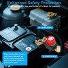 Wowpartspro Battery Disconnect & Top Post Kill Switch 12V-48V Heavy