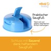 Vital Baby Unbelievabowl Set with Lid and Spoon - Non-Slip