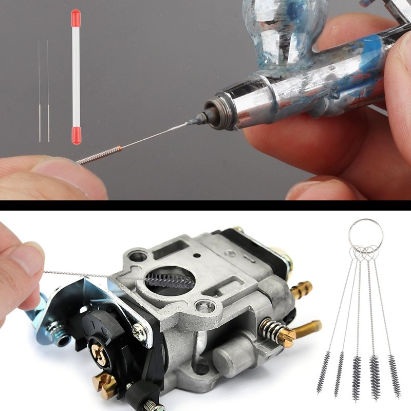 1 Set Carburettor Adjustment Tool with 5 Pieces Mini Metal