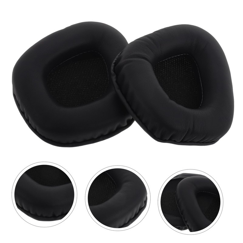 Mipcase 2pcs Replacement Ear Pads for Headphones Comfortable Ear for