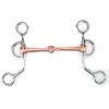 Pssopp Snaffle Chewing Stainless Steel Training Bit Copper Connected Month