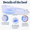 3 Pair Gel Heel Cups Plantar Fasciitis Inserts - Silicone