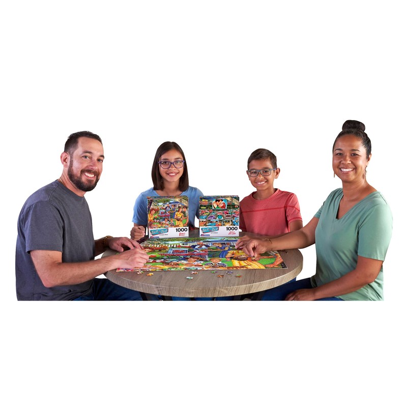 Back to The Past 1000 PC Jigsaw Puzzle - Backyard