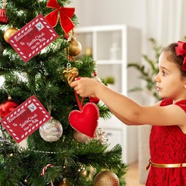 BESPORTBLE 10pcs Christmas Bag Christmas Envelope Letter Money Holders Santa Claus Bag Christmas Envelope Candy Bag Santa Bag Santa Card Money Holder Decorations Cute