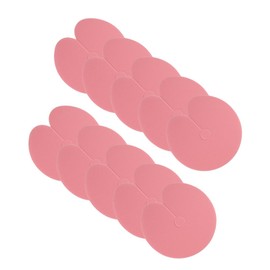 GlamorDove Hair Extensions Heat Protector Shields 10PCS Thick Templates Heat Shield Guards for Hair Extension Bonding Keratin Hair Extension Tools