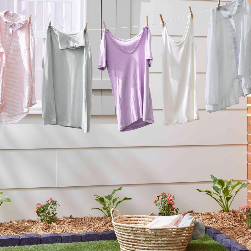 Natural Cotton Clothesline Pully Rope 30m/ 98 ft Washing Line