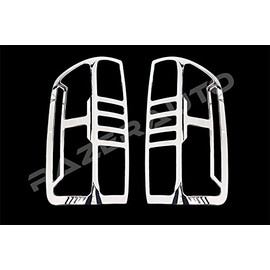 Razer Auto Triple Chrome Taillight Tail Light Cover (Chrome) for 2015-2017 Chevy Colorado & 2015-2017 GMC Canyon