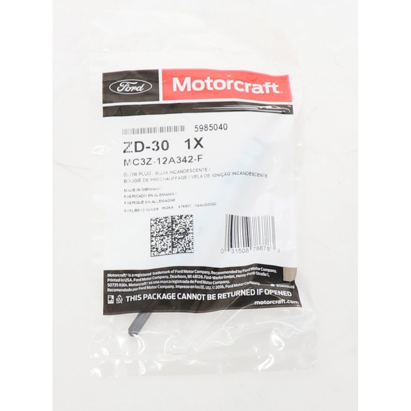 Motorcraft - Diesel Glow Plug