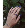 Amethyst Ring, Adjustable Healing Faceted Cut Amethyst Sun Ring, Vintage