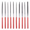 Amtech E1750 10 Piece 140mm (5.5") Steel Needle File Set