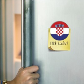Huuraa Magnet Croatia Flag Gift Fridge Magnet 59 mm Bottle Opener Croatia Flag Present