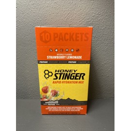 Honey Stinger Strawberry Lemonade Rapid Hydration Recovery 10 Pack Box 5/19/23