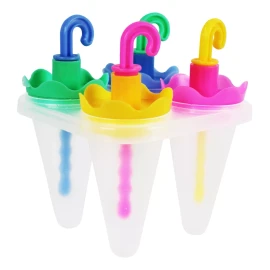 J.H. Company Molde Para Paleta Hielo Sombrilla 4 Paletas Helado 13119
