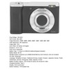 44MP Digital Camera 2.8in IPS Touch Screen 5K Dual Lens
