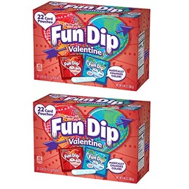 FUN DIP Valentine's Day Exchange Candy & Card Kit 44 Count Pack_AB