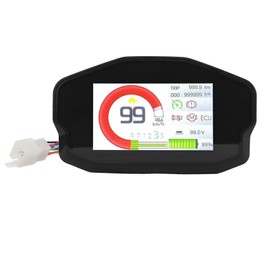 TFT Speedometer Clear Display Easy Installation LCD Display Instrument for Electric Scooter 60 to 96V