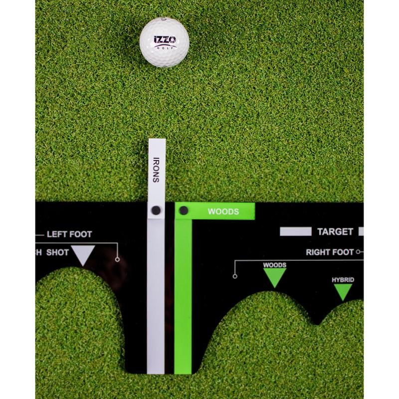 Sure Stance Golf Ball Position Trainer for Accurate Swings -