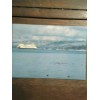 PACIFIC NORTHWEST WASHINGTON STATE FERRIES CHRISTMAS POST CARD FERRY IN