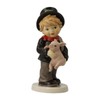 Goebel X-Mas 10-638-34-1 Chimney Sweep with Lucky Pig Stoneware Multi-Coloured