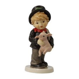 Goebel X-Mas 10-638-34-1 Chimney Sweep with Lucky Pig Stoneware Multi-Coloured Dimensions: 10 cm x 8 cm x 20 cm