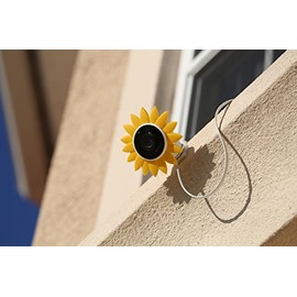 Hide-Your-Cam Nest Cam Outdoor Security Camera Camouflage Sun Flower Cover Skin Case Disguise Protection Decoration