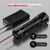 RECHOO Red Light Flashlight, High-Powered 3 Modes Red LED Rechargeable