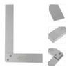 Operitacx Carbon Steel Square Ruler Right Angle Former Engineer Square