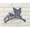Taiwan Decorative Aluminum Wall Mounted Butterfly with a Frog Garden