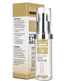 Eye Area Serum - Eye Cream - Anti-Ageing Eye Care Against Swollen Eyes, Hanging Eyelids, Dark Circles & Wrinkles with Vitamin E, Collagen - 15 ml
