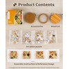 PieceRelax 3D Puzzle Jar 64 Plastic Pieces for Adults -