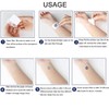 Dopetattoo 6 Sheets Temporary Tattoo Infinity Tattoo Fake tattoos Neck