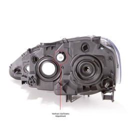 HEADLIGHTSDEPOT Halogen Headlight Compatible With Acura RSX 2005-2006 Includes Right Passenger Side Headlamp