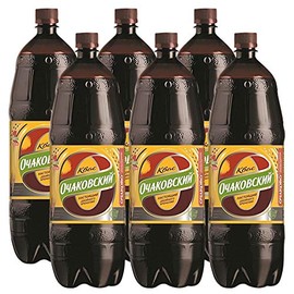 Classic Russian Ochakovskiy Food Drinks Kvass Soda Imported Fermented Probiotic Drink - Made With Rye Bread (6 Pack)