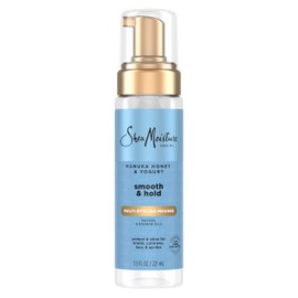 SheaMoisture Manuka Honey & Yogurt Smooth & Hold Multi-Styling Hair Mousse for Nourishment 7.5 oz