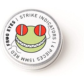 Frog Eyes Strike Indicators 15mm 4-Pack Red