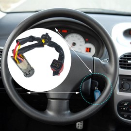 FanPaYY Steering Lock Ignition Cylinder Switch 4162P0 with 2 keys For Peu-geot 206 406 Ci-troen Xsara Picasso
