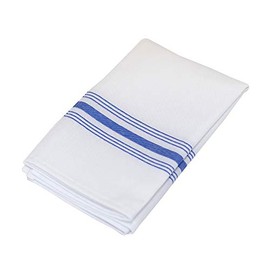 Milliken Signature Stripe Bistro Napkins - Assorted Colors - Set of 12 (Blue)