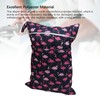 Diaper Bag Storage Pouch Waterproof Polyester Reusable Dual Zippers Diaper