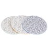 3Pcs Diamond Polishing Pad 4in Grinding Tool Set Kit for