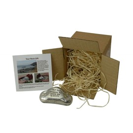 Solid Metal Rock For 5th Anniversary Our Love Written In Stone For 5 Years