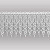 atelier alles-Spitze Meridia Fine Lace Net Curtain Made of Real