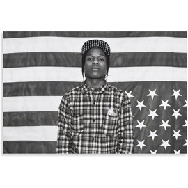 Funny Tapestry Meme Art Tapestry Chief Keef in The Garden of Eden Tapestry for Bedroom Wall Hanging Decor for College Dorm Living Room Décor - Size: 50" × 60"